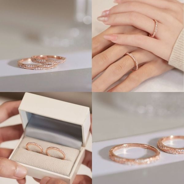 Nhẫn Cưới Khắc Tên Theo Yêu Cầu