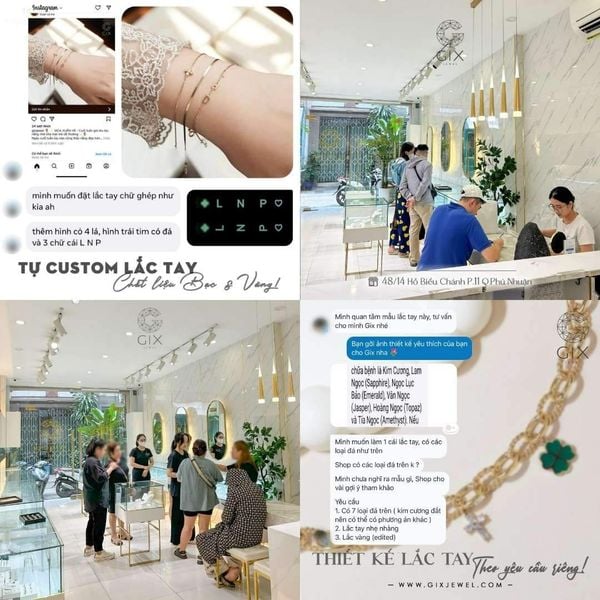 Thiết Kế Vòng Tay Theo Yêu Cầu