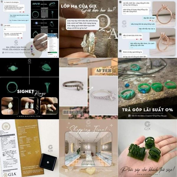 Nhẫn Vàng Hồng Nữ Đẹp Nhất 2026