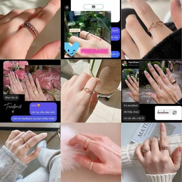 Nhẫn Vàng Hồng Nữ Đẹp Nhất 2026