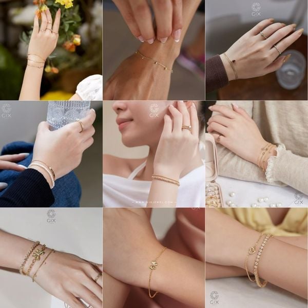 Lắc Tay Sợi Mảnh