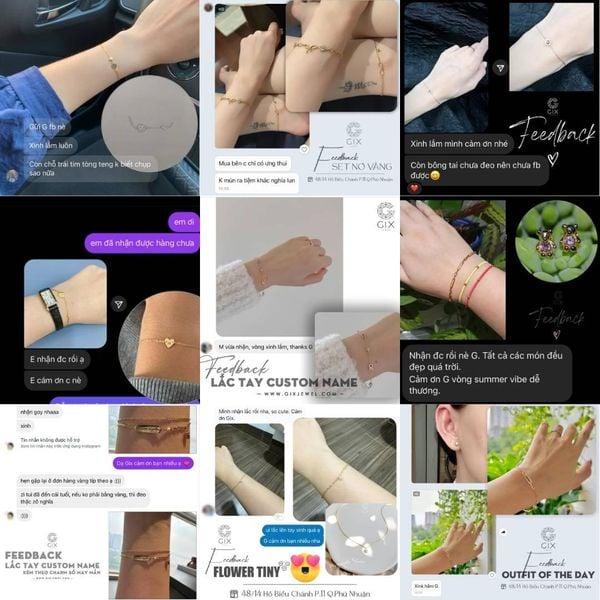 Lắc Tay Sợi Mảnh