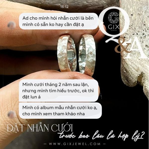7+ Kinh Nghiệm Mua Nhẫn Cưới