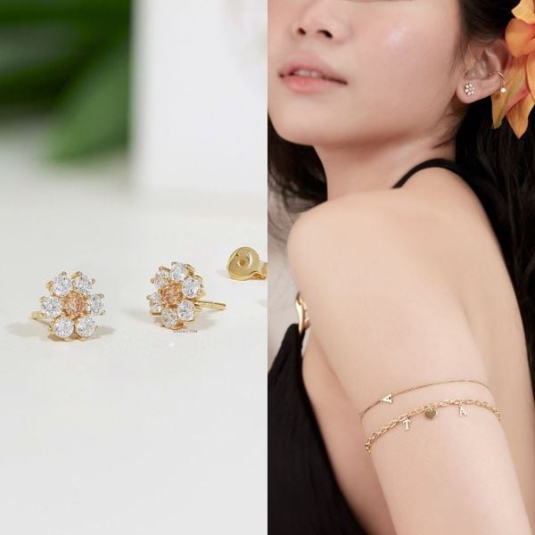 Bông Tai Cưới Cho Cô Dâu Đẹp Nhất 2026