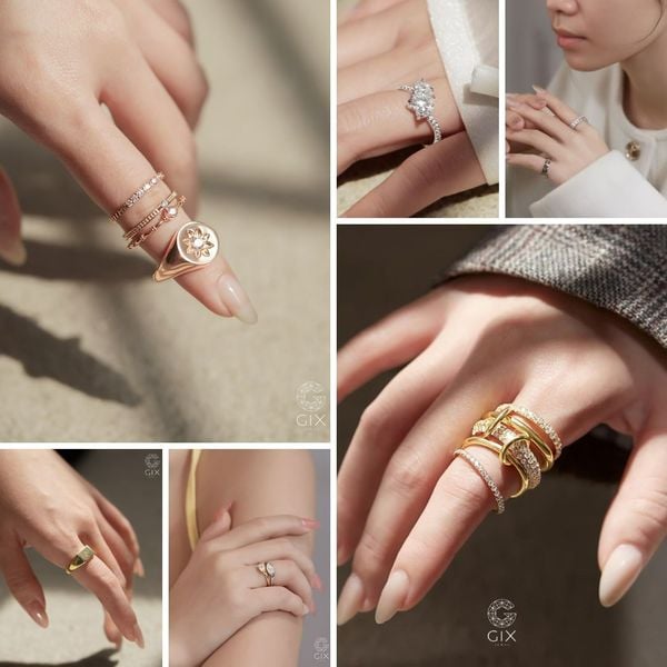 TOP 15+] Nhẫn Nữ Đơn Giản Đẹp Nhất 2026 - Thiết Kế Riêng, Giá Tốt – Gix  Jewel