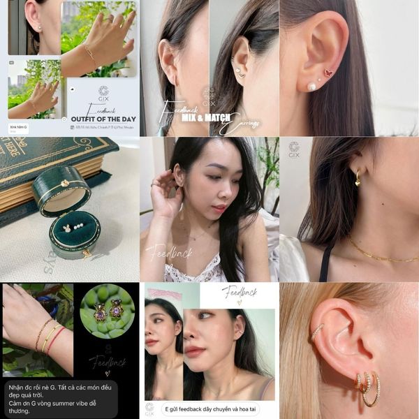 Bông Tai Tặng Bạn Gái