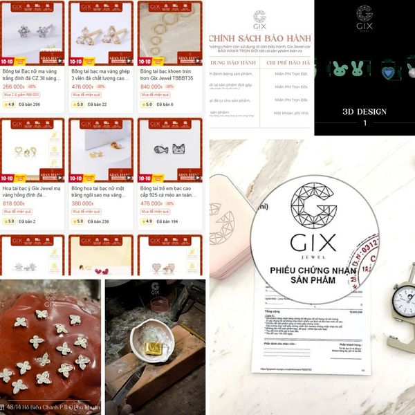 Bông Tai Tặng Bạn Gái
