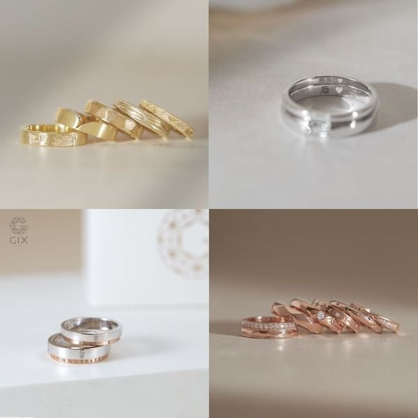 7+ Kinh Nghiệm Mua Nhẫn Cưới