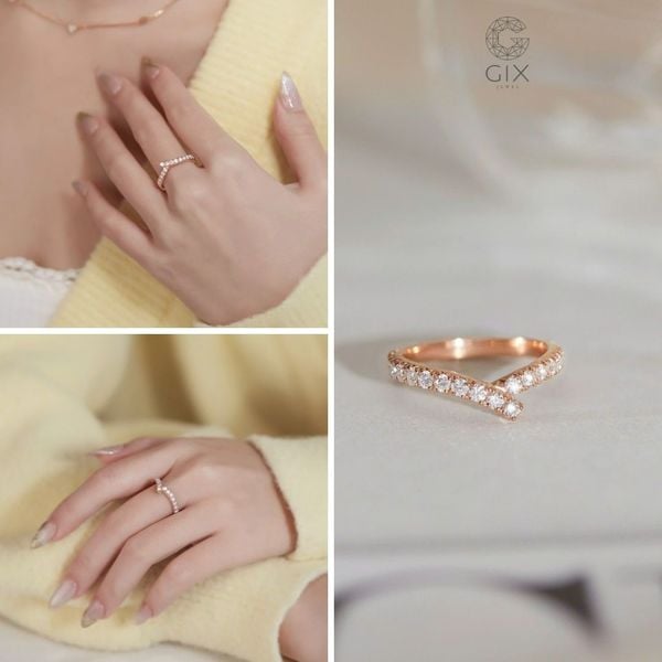 Nhẫn Vàng Hồng Nữ Đẹp Nhất 2026