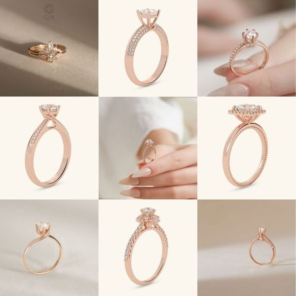 Nên Chọn Nhẫn Cầu Hôn Bằng Vàng, Vàng Trắng Hay Vàng Hồng?