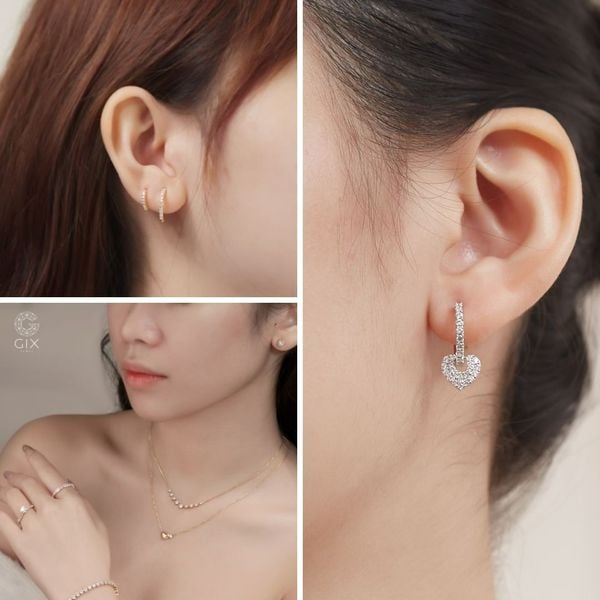 KINH NGHIỆM MUA BÔNG TAI KIM CƯƠNG