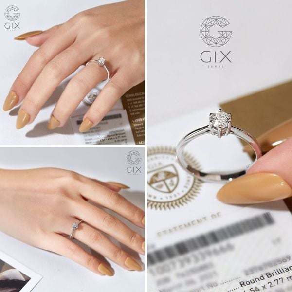 nhẫn nữ đơn giản đẹp
