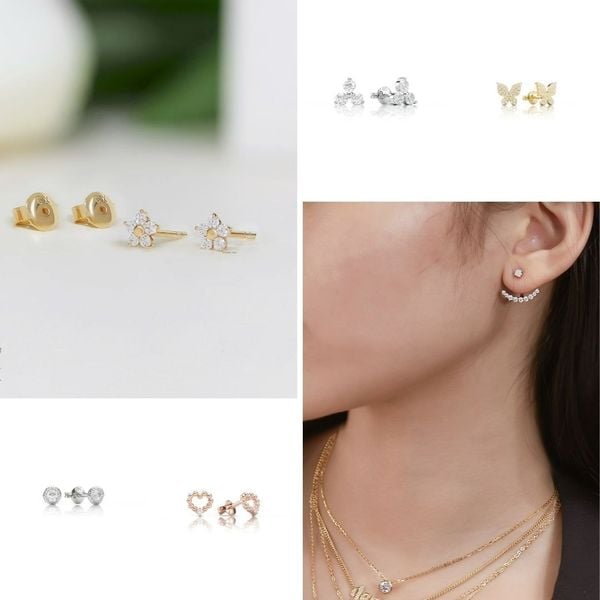 Bông Tai Cưới Cho Cô Dâu Đẹp Nhất 2026