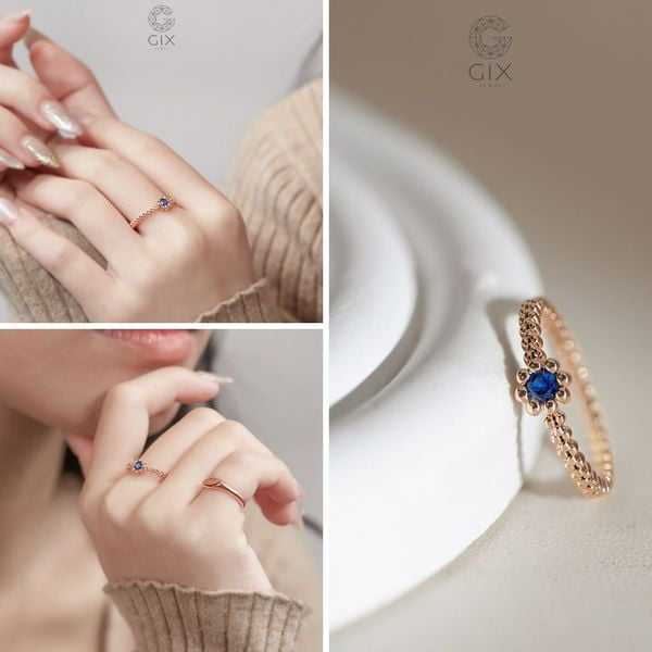 nhẫn nữ đơn giản đẹp