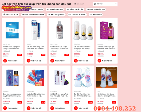 Giải pháp khô hạn với gel bôi trơn gốc nước và silicone