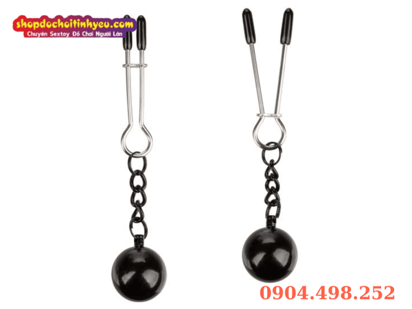 Kẹp có xích và tạ