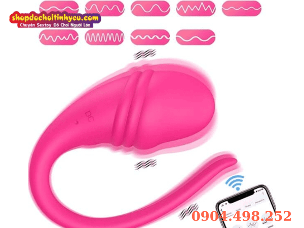 Trứng rung tình yêu điều khiển từ xa