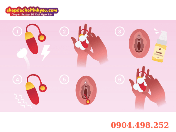 Các bước chuẩn bị sử dụng trứng rung hiệu quả