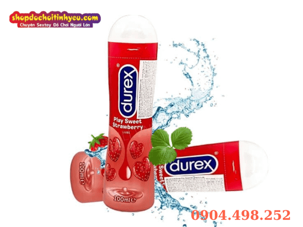 Chọn Gel bôi trơn gốc nước cho vòng rung Durex