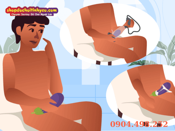 Bí kíp tập Jelqing an toàn cùng máy tập tại Shop Đồ Chơi Tình Yêu