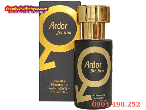 Nước Hoa Tăng Tương Tác Cơ Thể PMODA Vàng Đen