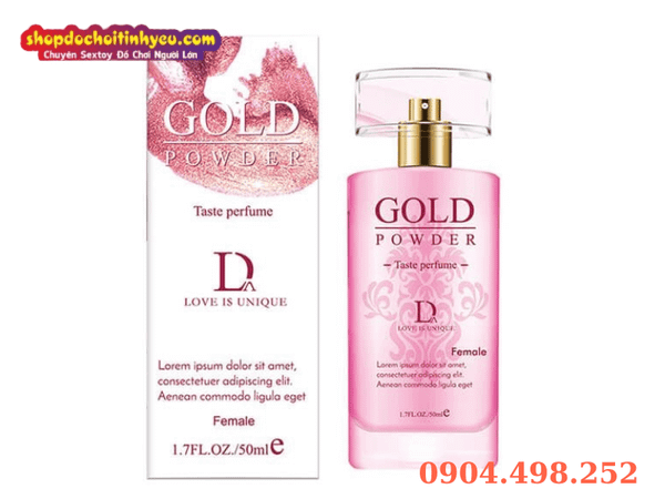 Nước Hoa Nhũ Lấp Lánh Thu Hút Nam 50ml