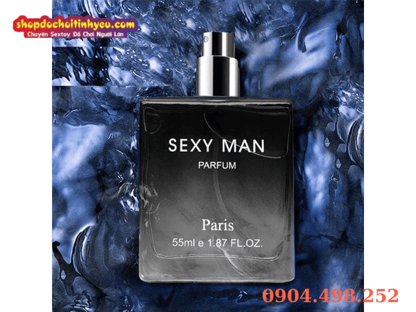 Nước Hoa Lịch Lãm Phái Mạnh SEXY MAN Paris đen cuốn hút