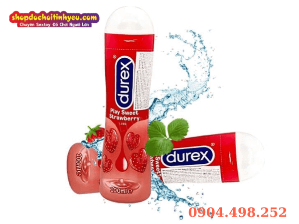 Gel Bôi Trơn Durex Play Sweet Strawberry