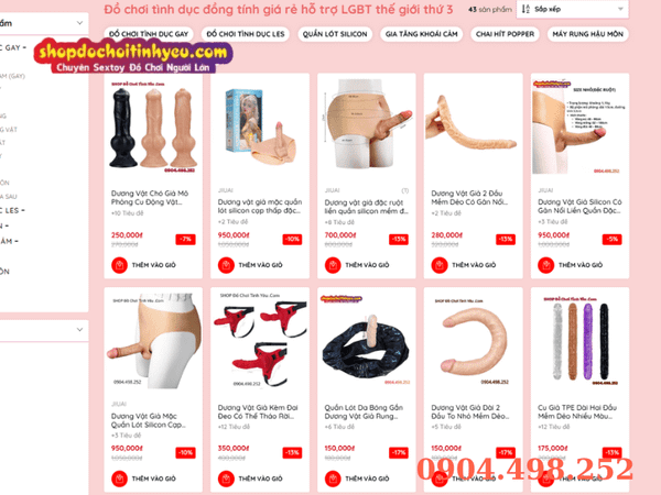Đồ chơi tình dục đồng tính