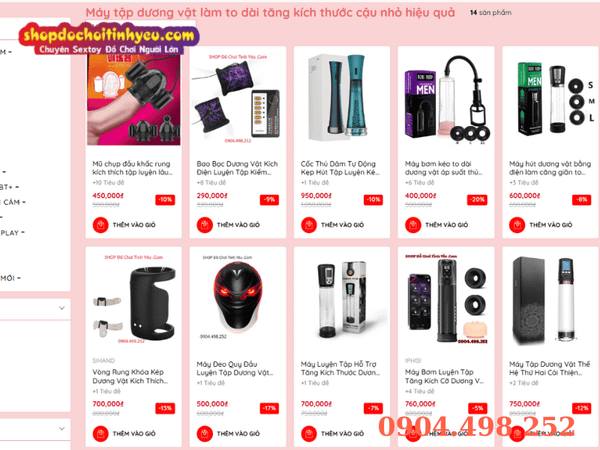 Đồ chơi tình dục cho Nam