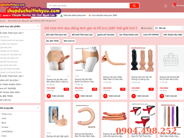 Thế giới đồ chơi cho cộng đồng LGBT