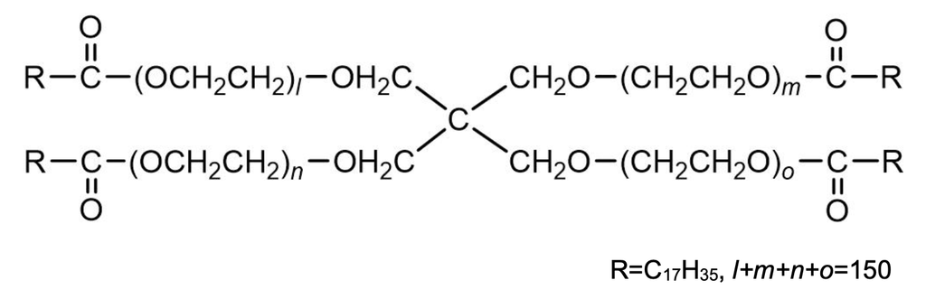 Cấu trúc hoá học PEGNOL TS-150PE