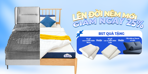 nệm cũ đổi nệm mới
