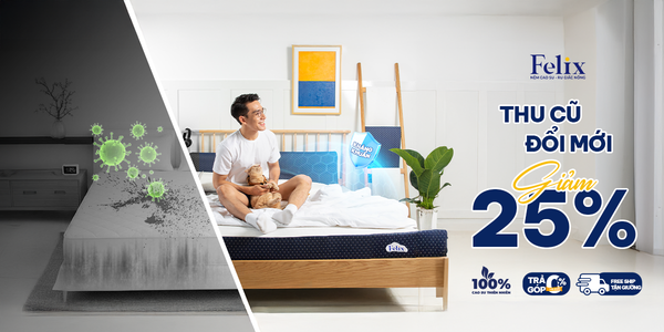 Nệm cũ đổi nệm mới