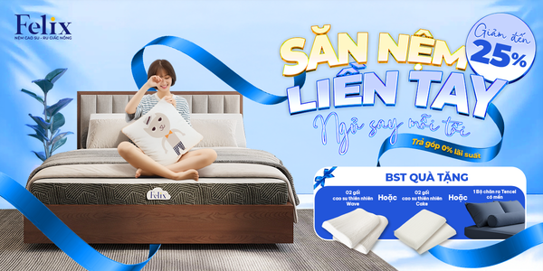 nệm cũ đổi nệm mới