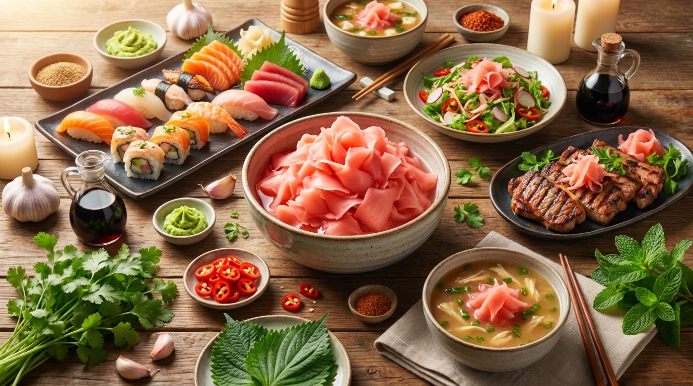 Tổng hợp các món ngon bất ngờ từ Gừng Hồng Rohi: Khám phá hương vị đỉnh cao