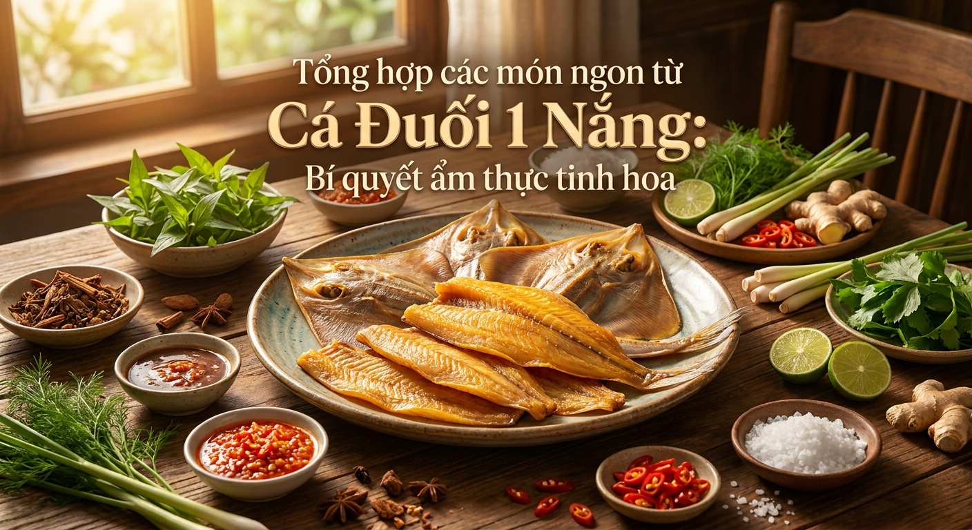 Tổng hợp các món ngon từ Cá Đuối 1 Nắng: Bí quyết ẩm thực tinh hoa