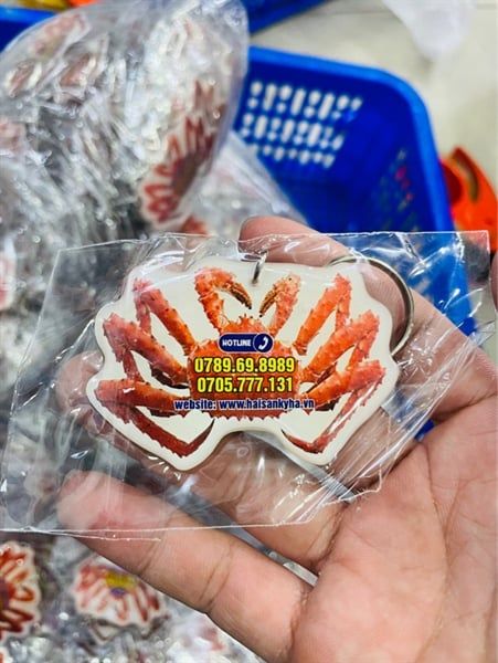 Xưởng sản xuất móc khoá cua Kingcrab giá tốt