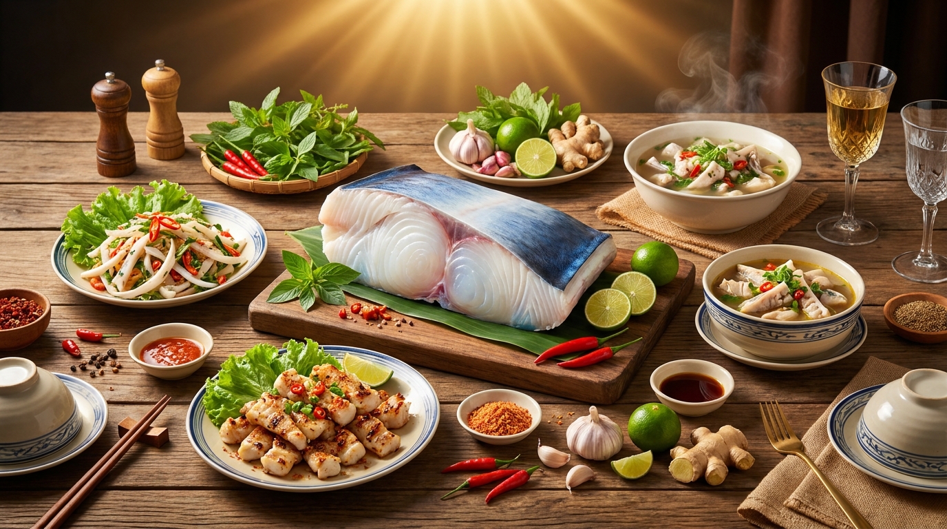 Tổng hợp các món ngon tuyệt đỉnh được chế biến từ Sụn cá cờ kiếm