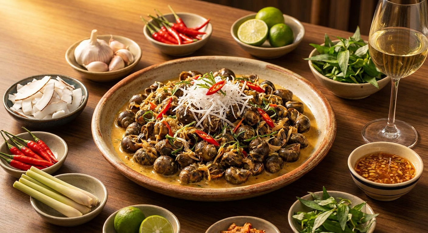 Cách làm ốc ruốc xào dừa béo ngậy chuẩn vị miền biển