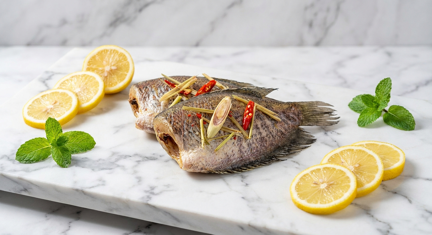 Cung cấp cá sặc ướp sả ớt 1 nắng cho nhà hàng
