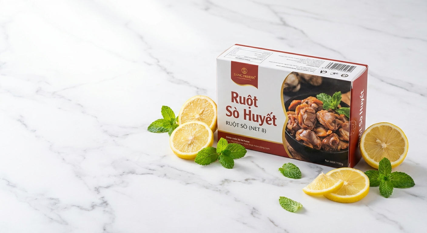 Địa chỉ bán ruột sò huyết net 8