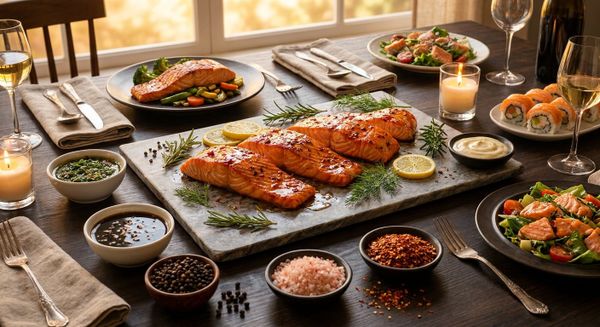 Tổng hợp các món ngon tuyệt đỉnh được chế biến từ Cá Hồi Chile Fillet Cắt Khúc