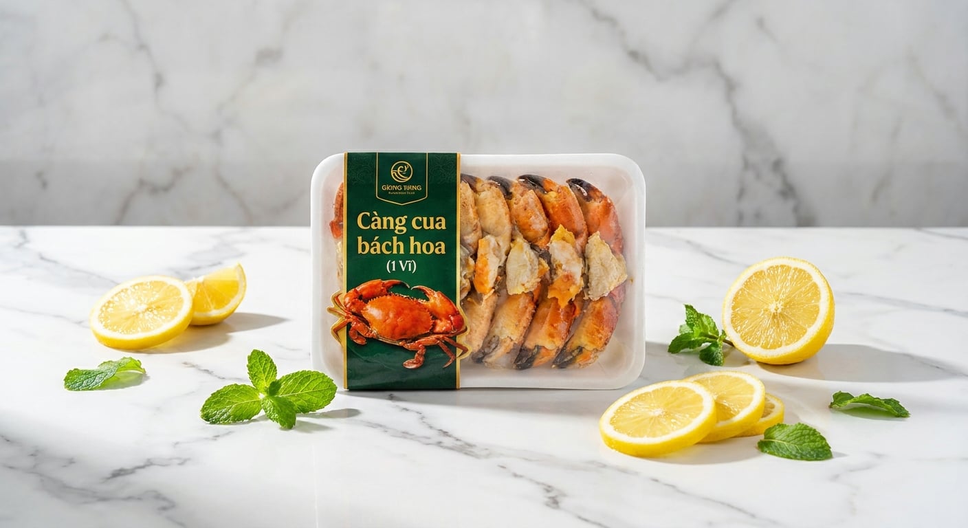 Giá sỉ càng cua bách hoa 1 vĩ