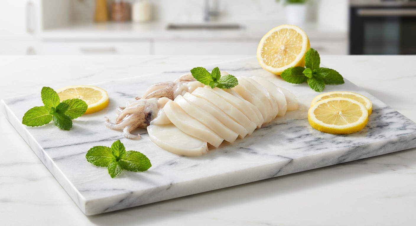 Giá sỉ mực lá đại dương cắt lát TPHCM