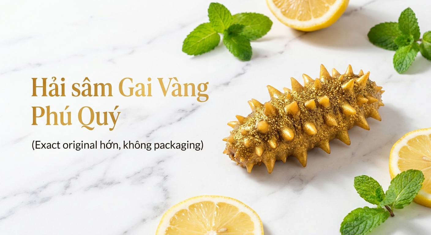 Mua hải sâm gai vàng Phú Quý ở đâu TPHCM