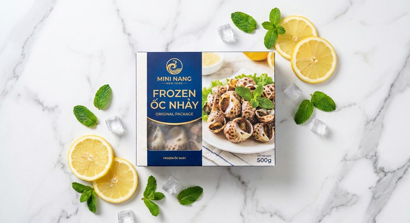 Nguồn cung cấp ốc nhảy đông lạnh số lượng lớn