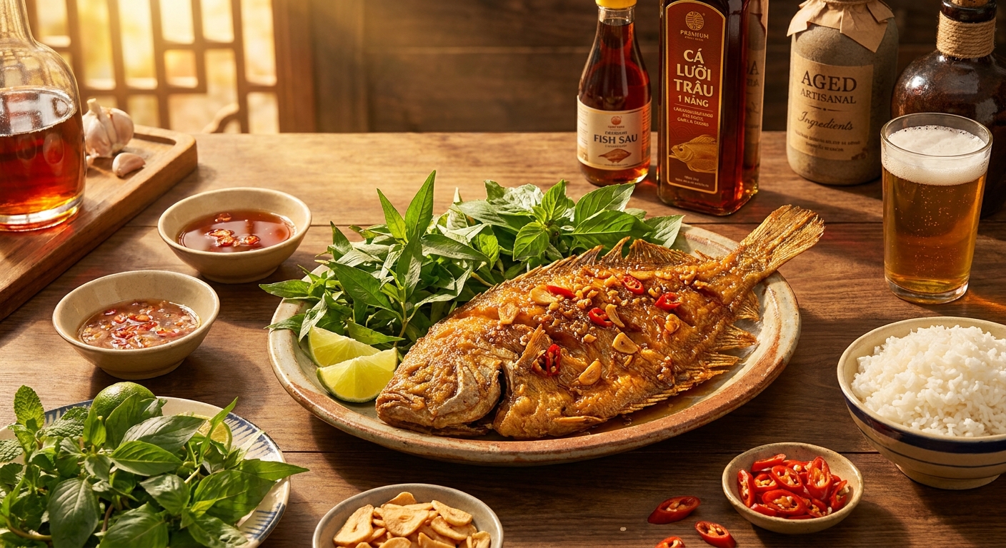 Hướng dẫn làm Cá Lưỡi Trâu 1 Nắng chiên nước mắm tỏi ớt thơm lừng, đậm đà