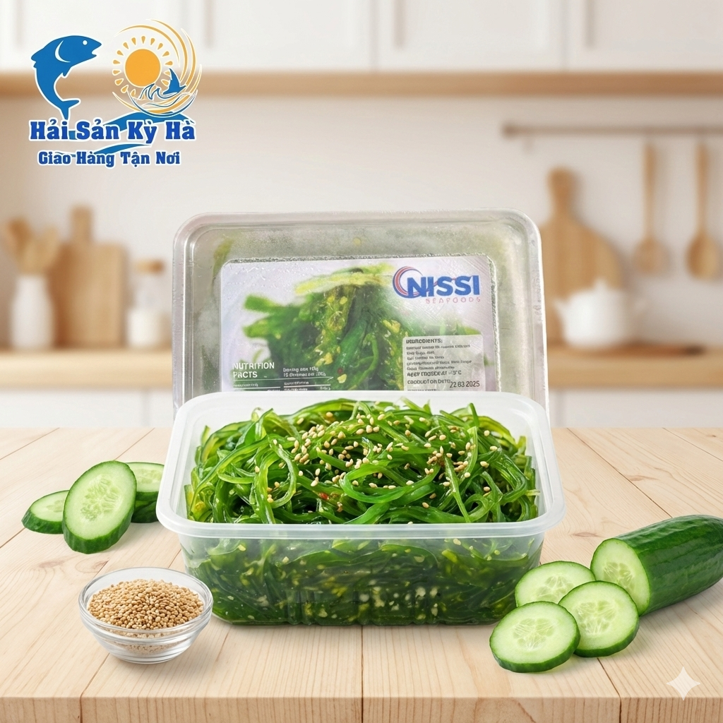 Đặt mua rong biển trộn mè Nissi 500gr online