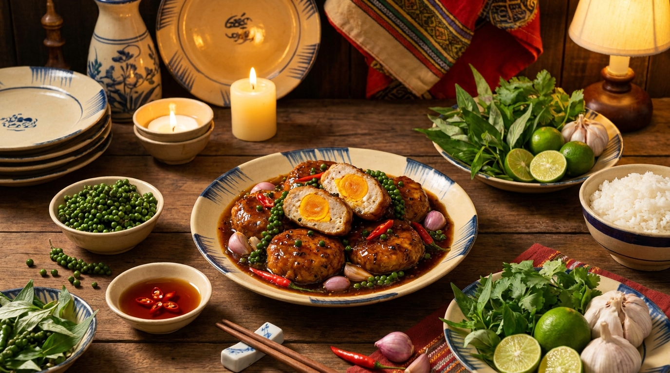 Hướng dẫn làm Cá Thác lác trứng muối rim tiêu xanh đậm đà hương vị truyền thống